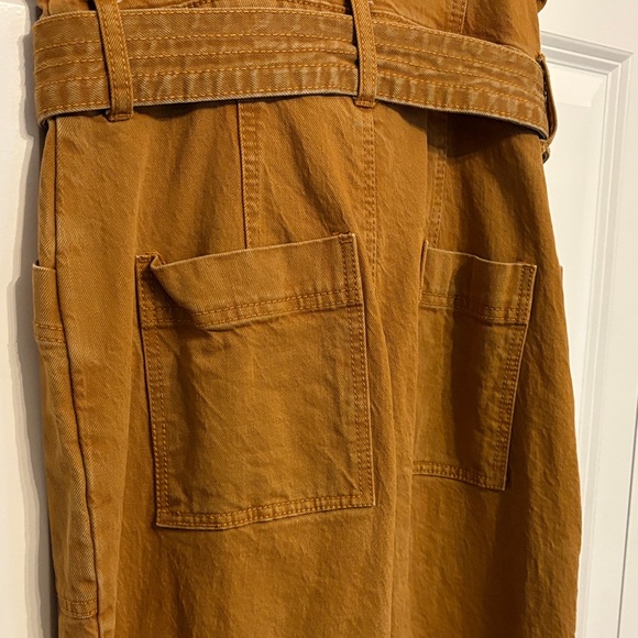 Universal Thread Tan Button-Up Jumpsuit - Picture 8 of 10